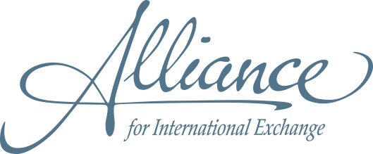 Logo for the Alliance for International Exchange